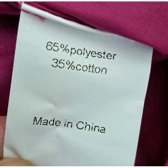 Lars Amadeus Purple Fuschia Shirt Button Up Short Sleeves Men's Small NWT - Picture 6 of 11